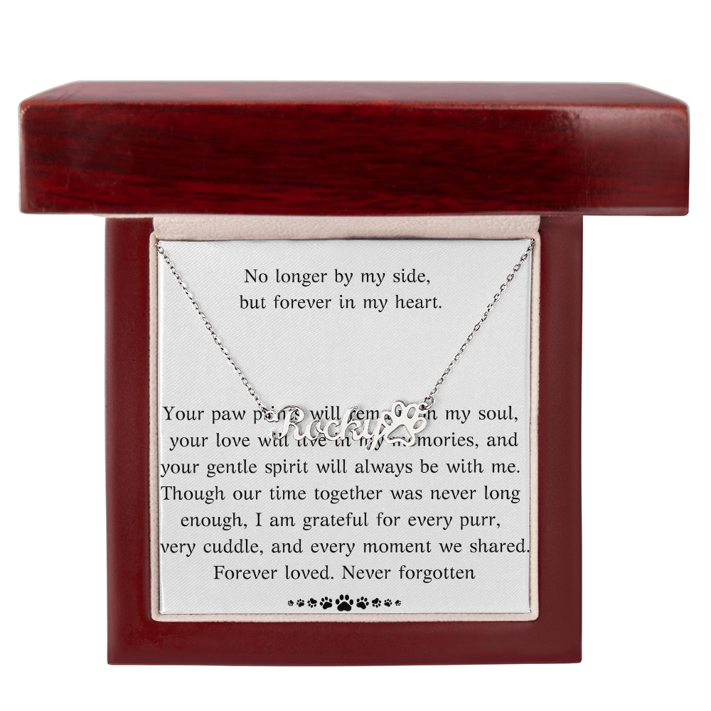 Custom Pet Memorial Necklace