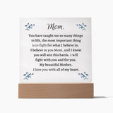 Cancer Support Comforting Gift for Mom - Thoughtful and Uplifting Present for Moms Battling Cancer, Love and Support Cancer Gift For Mom