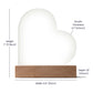 Sentimental Sister Gift – Acrylic Heart Plaque with Loving Thank You Message, Sister Acrylic Heart Plaque – Because I Have a Sister, I’ll Always Have a Friend – Thank You Gift
