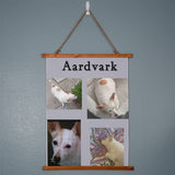 Pet Loss Gift Memorial Hanging Wall Art, Touching Pet Bereavement Poster, Honors Your Beloved Pet, Pet Sympathy Gift