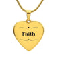 Faith Jewelry, Faith Gift, Encouragement Gift, Faith Necklace, Christian Jewelry, Religious Jewelry, Engraved Jewelry
