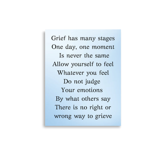 Loss Of A Loved One, Grief Quote, Strength Quote, Grief and Healing Poster