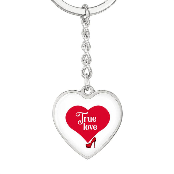 True Love, Shoe Lover Gift, Shoe Addict Gift, Shopaholic Gift, Shoe Lover Key Chain, Shoe Addict Key Chain, Shoe Key Chain