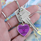 My Grandmother's Memories Matter Alzheimers Keychain, Alzheimers Keychain, Alzheimers Awareness, Alzheimers Grandmother, End Alzheimers