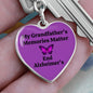 My Grandfather's Memories Matter Alzheimers Keychain, Alzheimers Keychain, Alzheimers Awareness, Alzheimers Support Grandfather, End Alzheimers