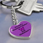 My Dad's Memories Matter Alzheimers Keychain, Alzheimers Keychain, Alzheimers Awareness, Alzheimers Support Dad, End Alzheimers
