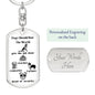Dogs Should Run The World, Dog Lover Keychain, Dog Humor, Animal Lover Keychain, Gift For Vet Tech, Gift For Veteranarian