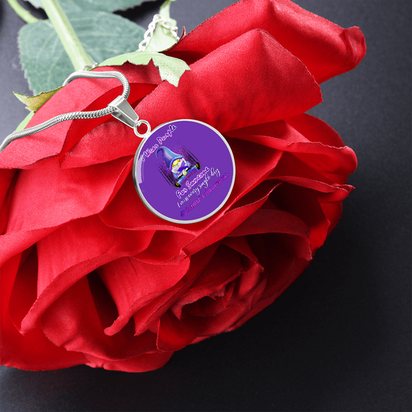 Alzheimers Necklace, Alzheimers Awareness, Alzheimers In Memory Of, Alzheimers Disease, Alzheimers Purple, End Alzheimers