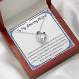 Single Mom Gift Necklace, Present for Single Mother, Super Mom, Father's Day Gift For Single Mom, Best Mom, Birthday Gift For Single Mom