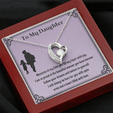 Gift For Daughter, Mother to Daughter Gift, Birthday Gift For Daughter, Heart Pendant Necklace