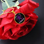 I Wear Purple For Alzheimers Disease Awareness, Alzheimers Awareness Necklace, Alzheimers Purple Ribbon Jewelry