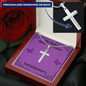 My Mom's Memories Matter Alzheimers Jewelry, Alzheimers Cross Necklace, Alzheimers Awareness, Alzheimers Support Mom, End Alzheimers
