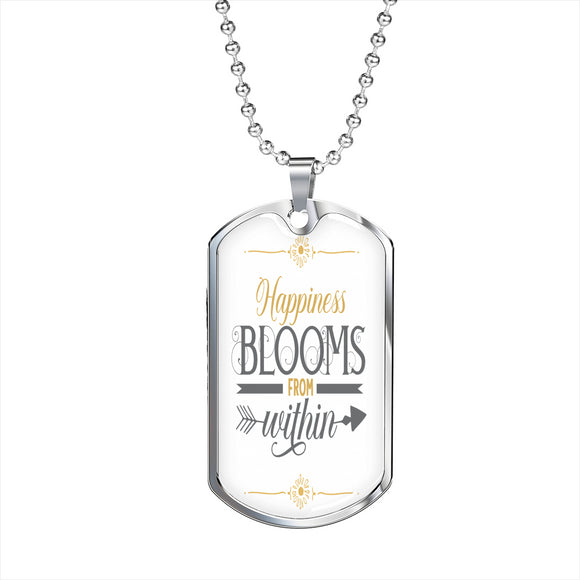 Inspirational Gift Necklace, Motivational Gift, Encouragement Gift, Happiness Necklace, Positive Vibes Necklace
