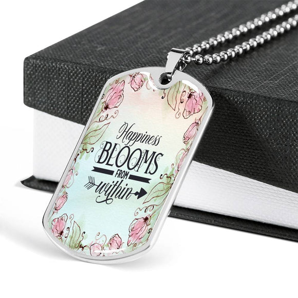 Inspirational Gift Necklace, Motivational Gift, Encouragement Gift, Happiness Necklace, Positive Vibes Necklace