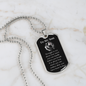 Inspirational Gift For Son, Inspirational Motivational Dog Tag Necklace, Animal Theme Lion Necklace, Lion Art, Lion Lover Gift, Strength Gift For Son