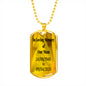 Custom Design Dog Tag Style Necklace, Customized Jewelry, Custom Necklaces - TreasureNoni