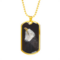 Eagle Dog Tag Necklace, Men's Jewelry, Jewelry for Men, Unisex Jewelry - TreasureNoni