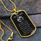 Inspirational Gift For Son, Inspirational Motivational Dog Tag Necklace, Animal Theme Lion Necklace, Lion Art, Lion Lover Gift, Strength Gift For Son