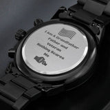 Grandfather Father and Veteran, Nothing Scares Me, Gift For Grandfather, Soldier Veteran