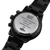 Grandfather Father and Veteran, Nothing Scares Me, Gift For Grandfather, Soldier Veteran
