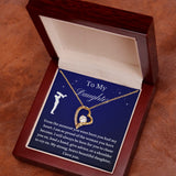 To My Daughter From Dad, Daughter Necklace, Father to Daughter Gift, Birthday Gift To Daughter From Dad, Gift From Dad To Daughter