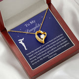 To My Daughter From Dad, Daughter Necklace, Father to Daughter Gift, Birthday Gift To Daughter From Dad, Gift From Dad To Daughter