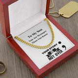 Mental Health Gift For Son, Semicolon, Motivational Semicolon Card, Support Gift For Son, Suicide Depression Awareness