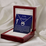 To My Daughter From Dad, Daughter Necklace, Father to Daughter Gift, Birthday Gift To Daughter From Dad, Gift From Dad To Daughter