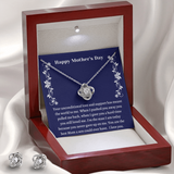 Mothers Day Gift, Gift For Mom, Mother's Day Necklace, Mothers Day Gift From Son, Mother's Day Gift Set, Jewelry Set For Mom