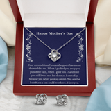 Mothers Day Gift, Gift For Mom, Mother's Day Necklace, Mothers Day Gift From Son, Mother's Day Gift Set, Jewelry Set For Mom