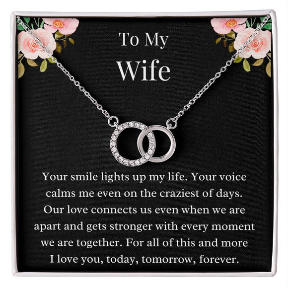 Gift For Wife, Birthday Gift For Wife, To My Wife Necklace, Wife Jewelry, Wife Poem Card, Anniversary Gift For Wife, Wife Sentimental Gift