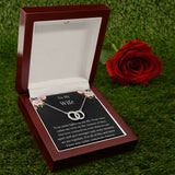 Gift For Wife, Birthday Gift For Wife, To My Wife Necklace, Wife Jewelry, Wife Poem Card, Anniversary Gift For Wife, Wife Sentimental Gift
