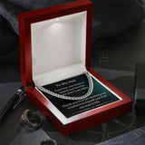 Gift For Dad From Son, Necklace For Dad, Chain Link Necklace, To My Dad Gift, Gift From Son, Birthday Gift For Dad, Dad Gifts