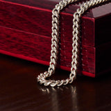 Gift For Dad From Daughter, Necklace For Dad, Chain Link Necklace, To My Dad Gift, Gift From Daughter, Birthday Gift For Dad, Dad Gifts