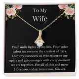 Gift For Wife, Birthday Gift For Wife, To My Wife Necklace, Wife Jewelry, Wife Poem Card, Anniversary Gift For Wife, Wife Sentimental Gift