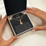 Gift For Wife, Birthday Gift For Wife, To My Wife Necklace, Wife Jewelry, Wife Poem Card, Anniversary Gift For Wife, Wife Sentimental Gift
