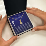 To My Daughter From Dad, Daughter Necklace, Father to Daughter Gift, Birthday Gift To Daughter From Dad, Gift From Dad To Daughter
