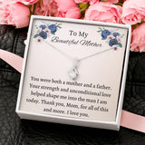 Single Mom Gift, Single Mom Gift Necklace, Single Mom Present, Christmas Gift For Single Mom, Single Mom Jewelry, Single Mom Gift From Son