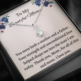 Single Mom Gift, Single Mom Gift Necklace, Single Mom Present, Christmas Gift For Single Mom, Single Mom Jewelry, Single Mom Gift From Son