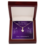 My Mother's Memories Matter Alzheimers Jewelry, Alzheimer's Pendant Necklace, Alzheimer's Awareness, Alzheimer's Support Mom, End Alzheimer's