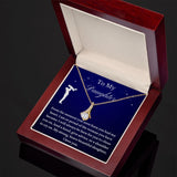 To My Daughter From Dad, Daughter Necklace, Father to Daughter Gift, Birthday Gift To Daughter From Dad, Gift From Dad To Daughter