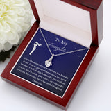 To My Daughter From Dad, Daughter Necklace, Father to Daughter Gift, Birthday Gift To Daughter From Dad, Gift From Dad To Daughter