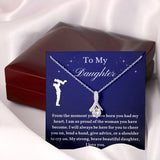 To My Daughter From Dad, Daughter Necklace, Father to Daughter Gift, Birthday Gift To Daughter From Dad, Gift From Dad To Daughter
