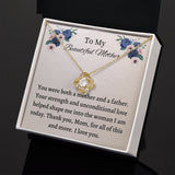 Single Mom Gift, Single Mom Gift Necklace, Single Mom Present, Super Mom, Christmas Gift For Single Mom, Jewelry For Single Mom, Single Mom