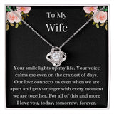Gift For Wife, Birthday Gift For Wife, To My Wife Necklace, Wife Jewelry, Wife Poem Card, Anniversary Gift For Wife, Wife Sentimental Gift