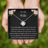Gift For Wife, Birthday Gift For Wife, To My Wife Necklace, Wife Jewelry, Wife Poem Card, Anniversary Gift For Wife, Wife Sentimental Gift