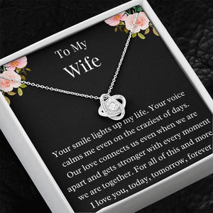Gift For Wife, Birthday Gift For Wife, To My Wife Necklace, Wife Jewelry, Wife Poem Card, Anniversary Gift For Wife, Wife Sentimental Gift