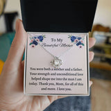 Single Mom Gift, Single Mom Gift Necklace, Single Mom Present, Super Mom, Christmas Gift For Single Mom, Jewelry For Single Mom, Single Mom