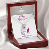 Gift For Best Friend, Necklace For Best Friend, Jewelry Gift For Best Friend, To My Best Friend Gift, Gift Ideas For Best Friend