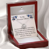 Single Mom Gift, Single Mom Gift Necklace, Single Mom Present, Super Mom, Christmas Gift For Single Mom, Jewelry For Single Mom, Single Mom
